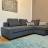 sala tv con divano letto