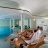 la piscina coperta riscaldata, zona relax, centro estetico, sauna...